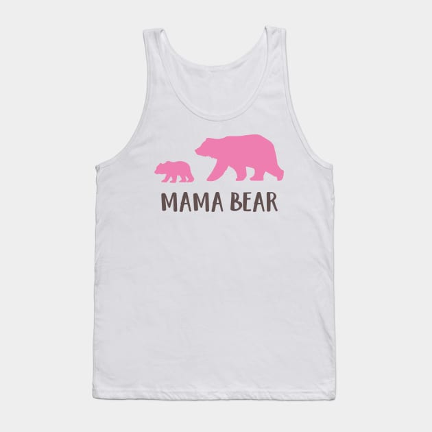 Mama Bear, Bear Cub, Cute Bear, Little Bear Tank Top by Jelena Dunčević